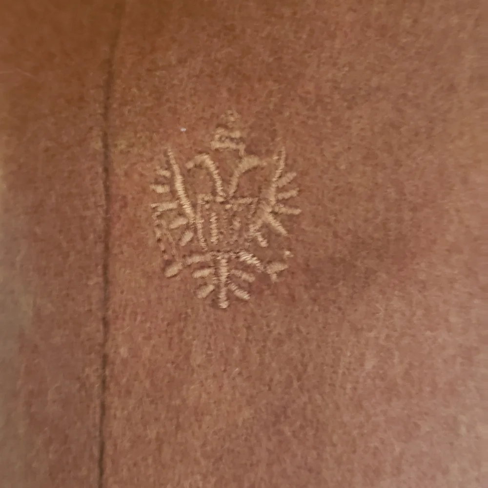 Habsburg 100% Wool Vintage Austrian Blazer Jacket Striped Silk Lining USA 6 Med - Picture 12 of 16